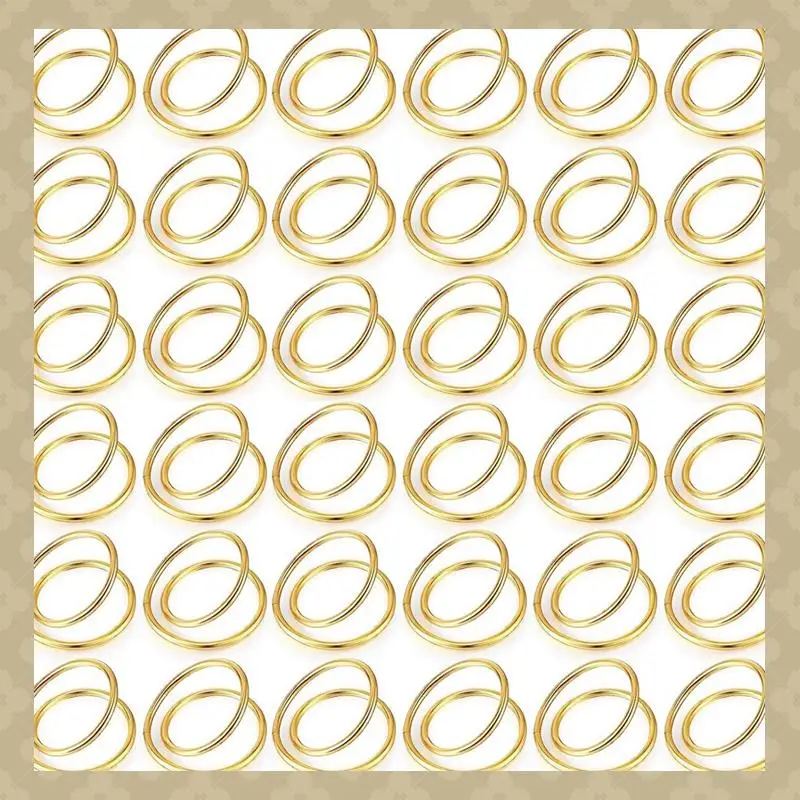 AB45 36Pcs Metal Spiral Napkin Ring Buckles Simple Napkin Rings For Weddings Reception Dinner Party Buffet Table Decor
AB45 36Pcs Metal Spiral Napkin Ring Buckles Simple Napkin Rings For Weddings Reception Dinner Party Buffet Table Decor