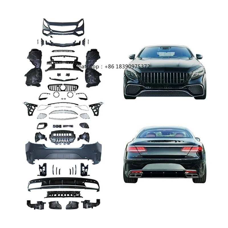 2014-2020 Upgrade Coupe65 Car Modification Bodykit New Front and Rear Bumpers with Fog Light Cut-Outs
2014-2020 Upgrade Coupe65 Car Modification Bodykit New Front and Rear Bumpers with Fog Light Cut-Outs