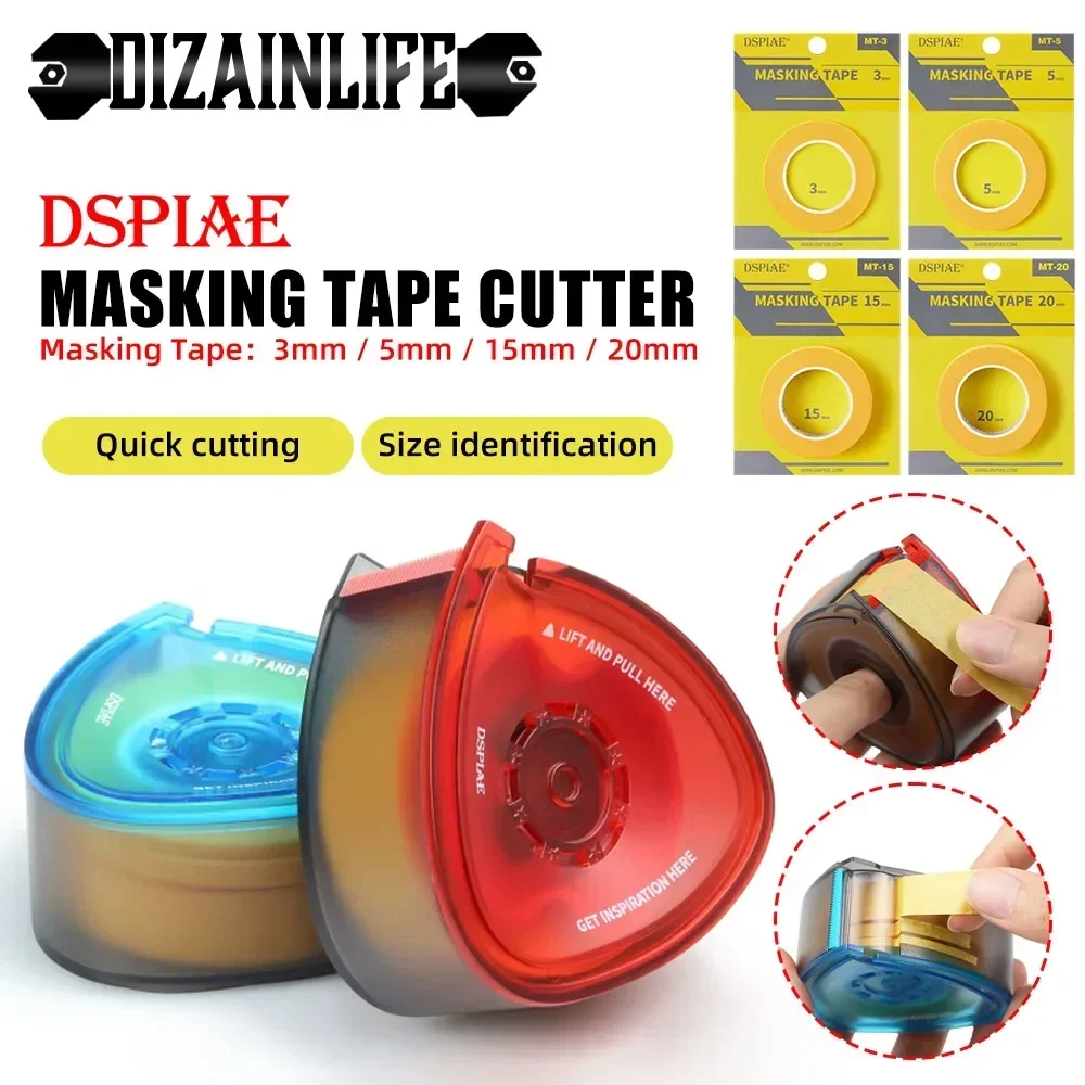 DSPIAE MT-B Masking Tape Cutter DIY Assembly Retrofit Gundam Hobby Military Model Making Tool MT Series Model Masking Tape
DSPIAE MT-B Masking Tape Cutter DIY Assembly Retrofit Gundam Hobby Military Model Making Tool MT Series Model Masking Tape