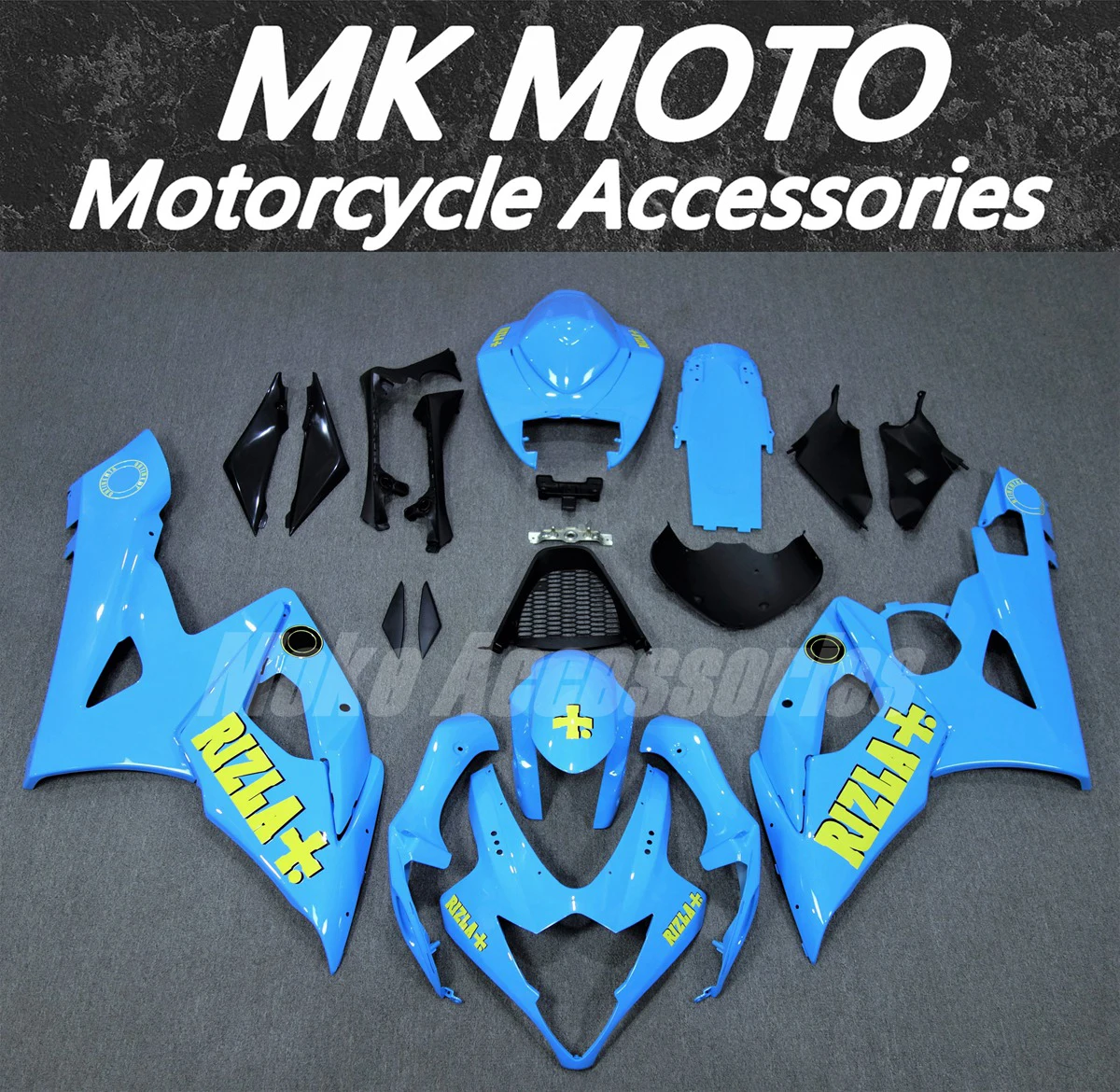 Motorcycle Bodywork Set For Gsxr1000 2005-2006 K5 Fairings Kit Fit High Quality ABS Injection New Blue Yellow
Motorcycle Bodywork Set For Gsxr1000 2005-2006 K5 Fairings Kit Fit High Quality ABS Injection New Blue Yellow