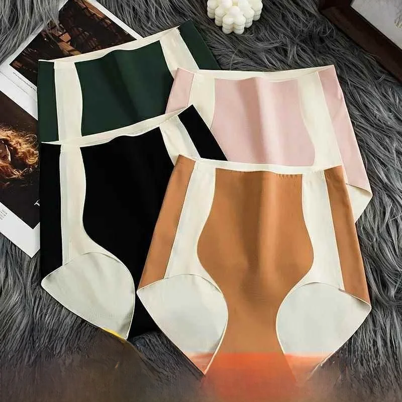 High Waist Ice Silk Women's Underwear Panties Lift Butt Tighten Belly Invisible Large Size Ladies Innerwear Briefs
High Waist Ice Silk Women's Underwear Panties Lift Butt Tighten Belly Invisible Large Size Ladies Innerwear Briefs