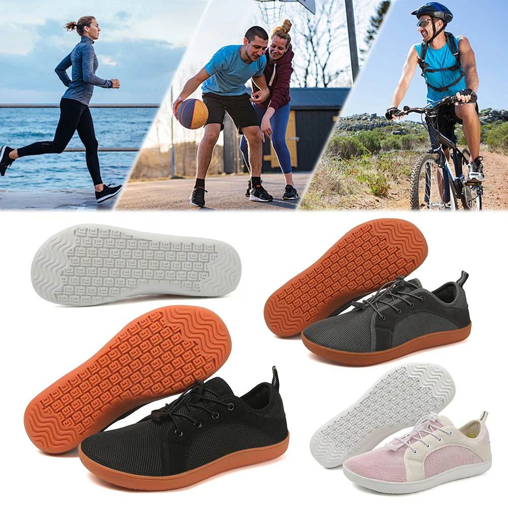 Barefoot Shoes Casual Running Sneakers Breathable Jogging Shoes Anti-Slip Minimalist Walking Shoes Outdoor Sports Shoes
Barefoot Shoes Casual Running Sneakers Breathable Jogging Shoes Anti-Slip Minimalist Walking Shoes Outdoor Sports Shoes