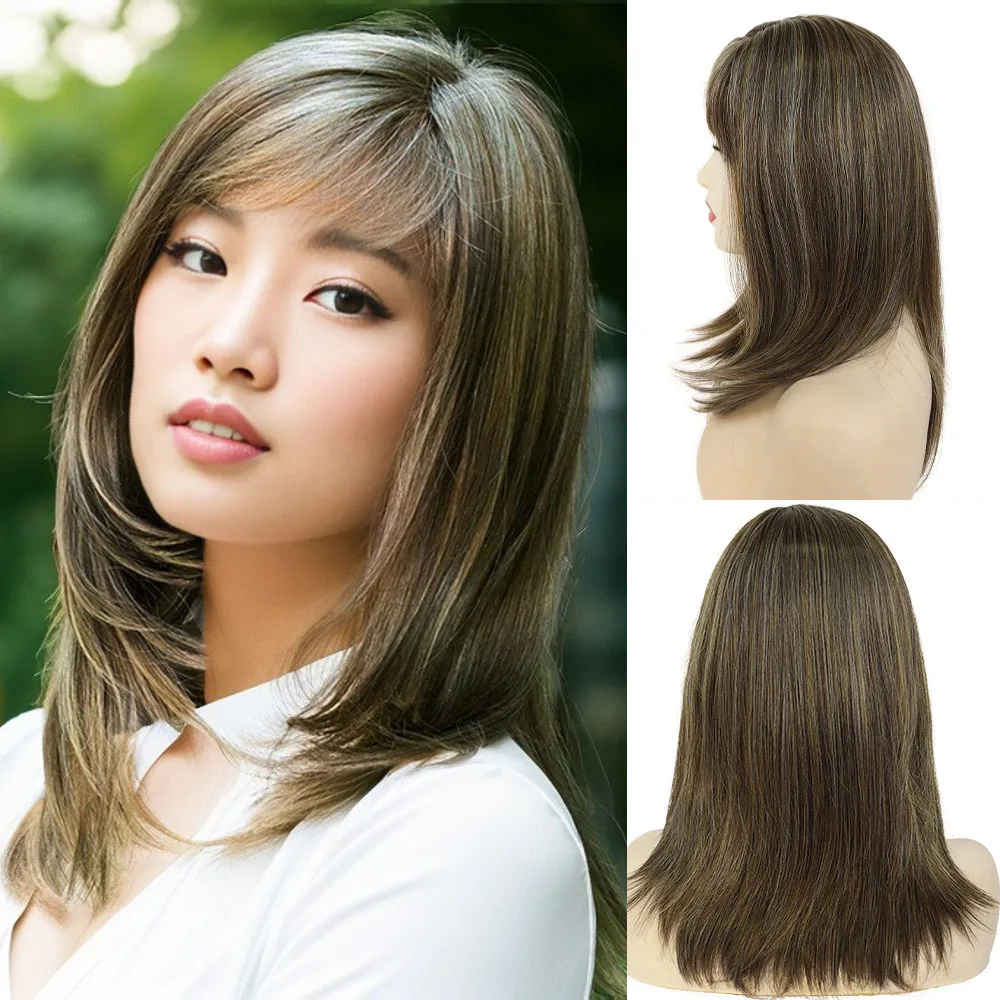 Женский длинный прямой парик из синтетических волос Коричневый парик для мамы с челкой Повседневный стиль Термостойкие парики для пожилых женщин Повседневная вечеринка
Женский длинный прямой парик из синтетических волос Коричневый парик для мамы с челкой Повседневный стиль Термостойкие парики для пожилых женщин Повседневная вечеринка