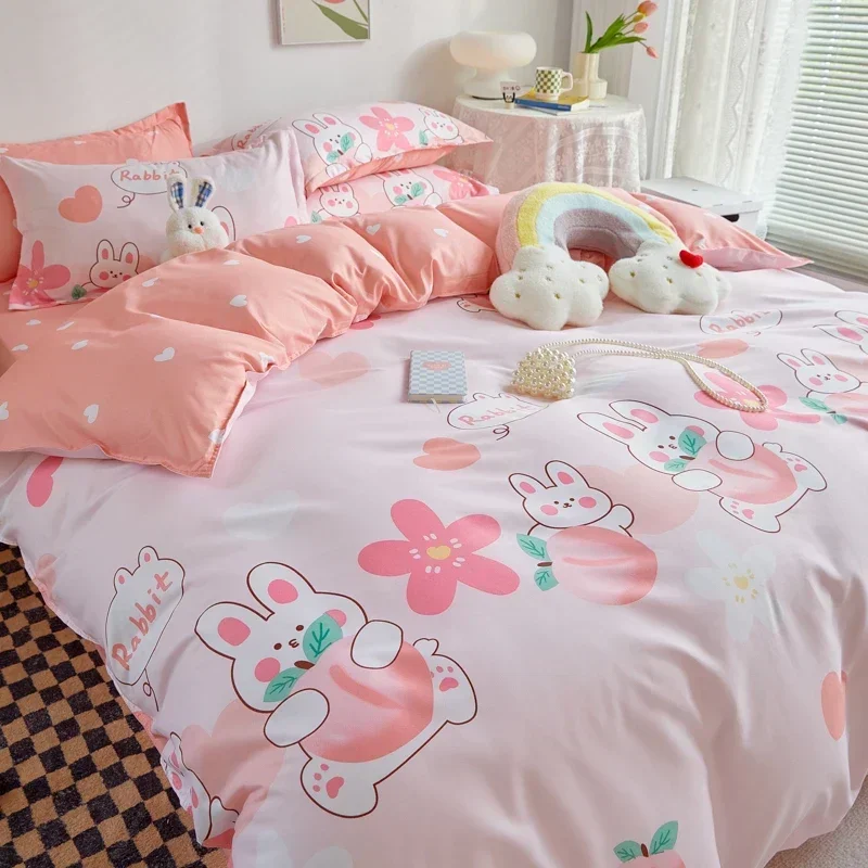 Bedding Set for Girl Boy Bedroom KIDS Modern Comforter Duvet Cover Flat Sheet Pillowcase Home Textile Soft Bed Linen
Bedding Set for Girl Boy Bedroom KIDS Modern Comforter Duvet Cover Flat Sheet Pillowcase Home Textile Soft Bed Linen