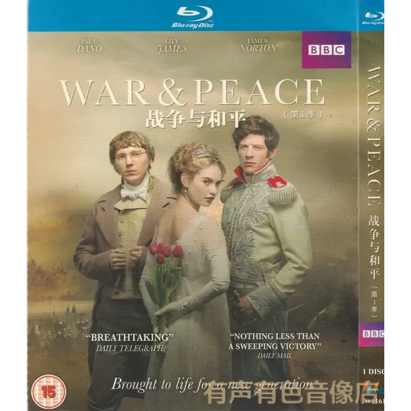Blu-ray War TV Series War and Peace High Definition 1BD Disc Non DVD Disc
Blu-ray War TV Series War and Peace High Definition 1BD Disc Non DVD Disc