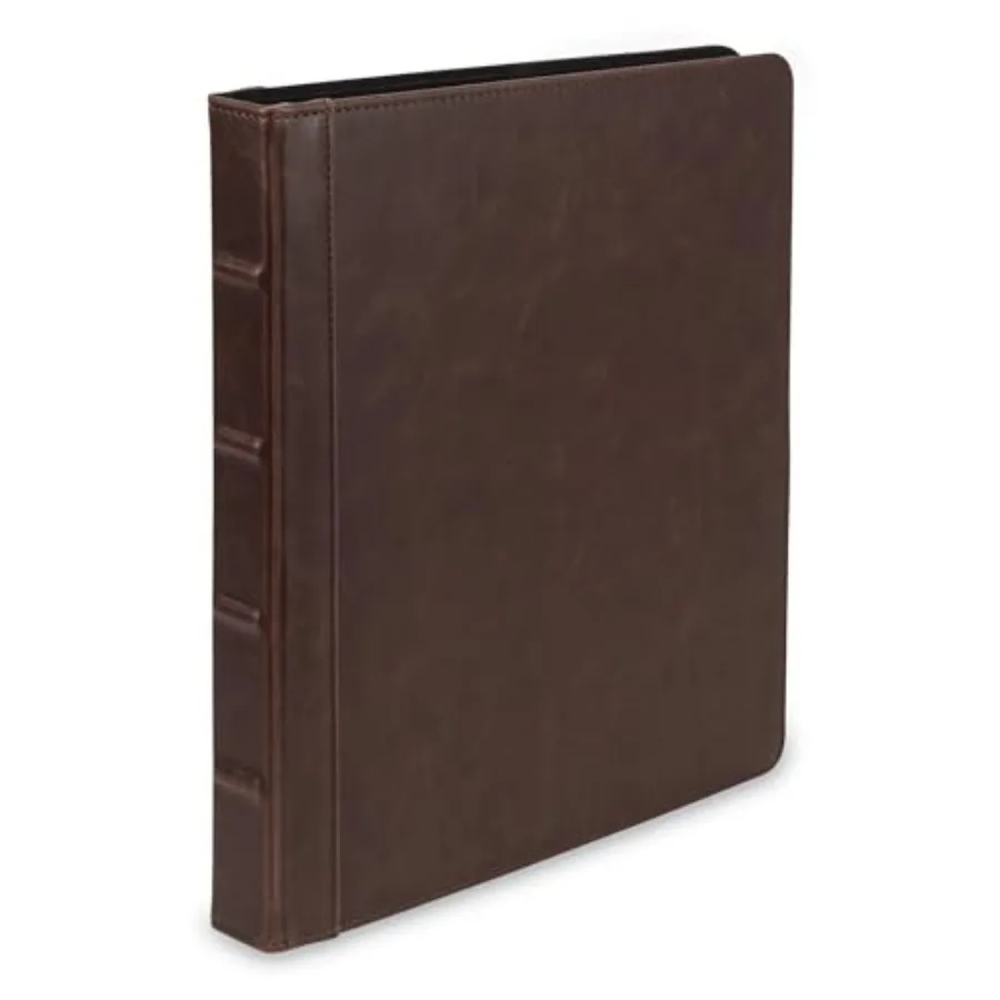 Vtage Leather Bder, Round Ring Holds 00 Sheets,Letter Size 8.5x Documents, Professional Organizer Portfolio, No Zipper
Vtage Leather Bder, Round Ring Holds 00 Sheets,Letter Size 8.5x Documents, Professional Organizer Portfolio, No Zipper