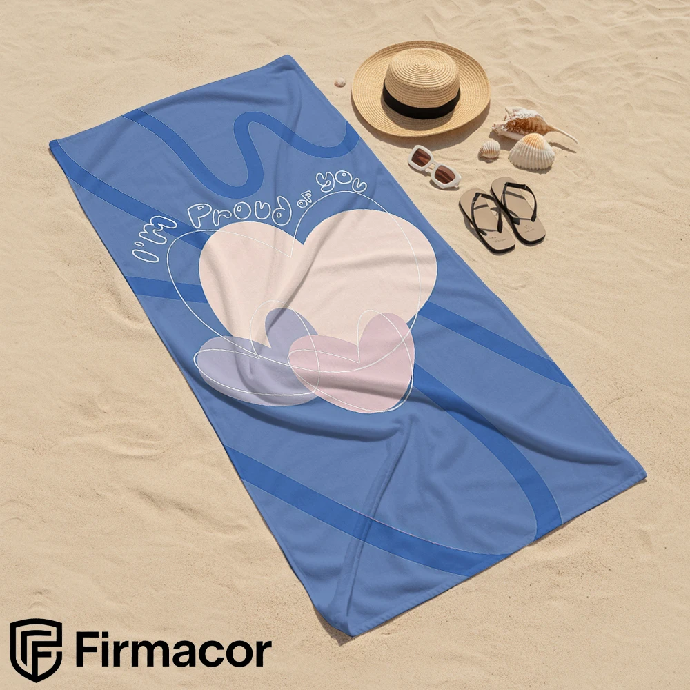 Proud Heart Microfiber Beach Towel Quick Dry Sand Free Oversized Soft Absorbent Bath Towel for Swimming Pool Travel Gym
Proud Heart Microfiber Beach Towel Quick Dry Sand Free Oversized Soft Absorbent Bath Towel for Swimming Pool Travel Gym