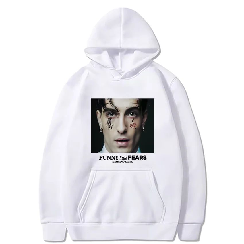 Damiano David Funny Little Fears Hoodie Men Women Fleece punk Clothing Casual Hip Hop Sweatshirts Long sleeve vintage Pullovers
Damiano David Funny Little Fears Hoodie Men Women Fleece punk Clothing Casual Hip Hop Sweatshirts Long sleeve vintage Pullovers