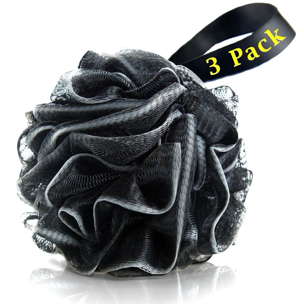 Exfoliating Mesh Shower Sponges, 3-Piece Set for Bath & Body Scrubbing
Exfoliating Mesh Shower Sponges, 3-Piece Set for Bath & Body Scrubbing