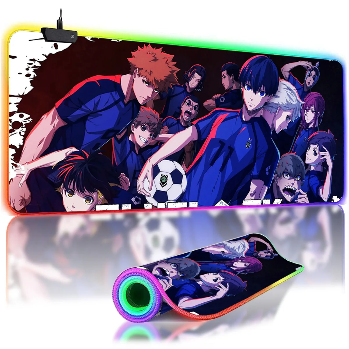 Игровой коврик для мыши ACG с RGB-подсветкой BLUE LOCK Overwatch, большой коврик для мыши, нескользящий коврик для клавиатуры, аксессуары для геймеров
Игровой коврик для мыши ACG с RGB-подсветкой BLUE LOCK Overwatch, большой коврик для мыши, нескользящий коврик для клавиатуры, аксессуары для геймеров