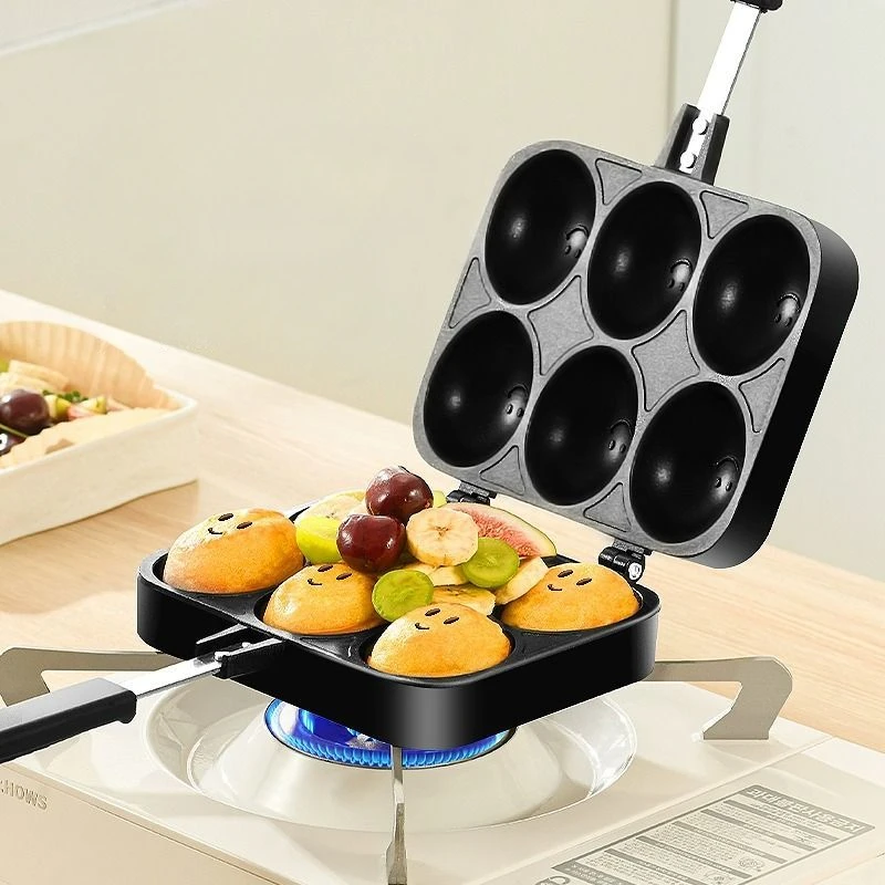 Smiley Face Egg Loaf Baking Pan, Kitchen Tools, Cake Mold, Gas Baking Pan, Household Cookware, Non-stick Machine, New
Smiley Face Egg Loaf Baking Pan, Kitchen Tools, Cake Mold, Gas Baking Pan, Household Cookware, Non-stick Machine, New