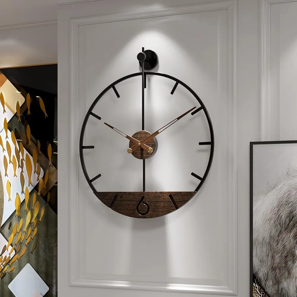 Large Simple Wall Decor Metal Frame Silent Non Ticking for Living Room Decor,18.5 in, Wall Clocks
Large Simple Wall Decor Metal Frame Silent Non Ticking for Living Room Decor,18.5 in, Wall Clocks