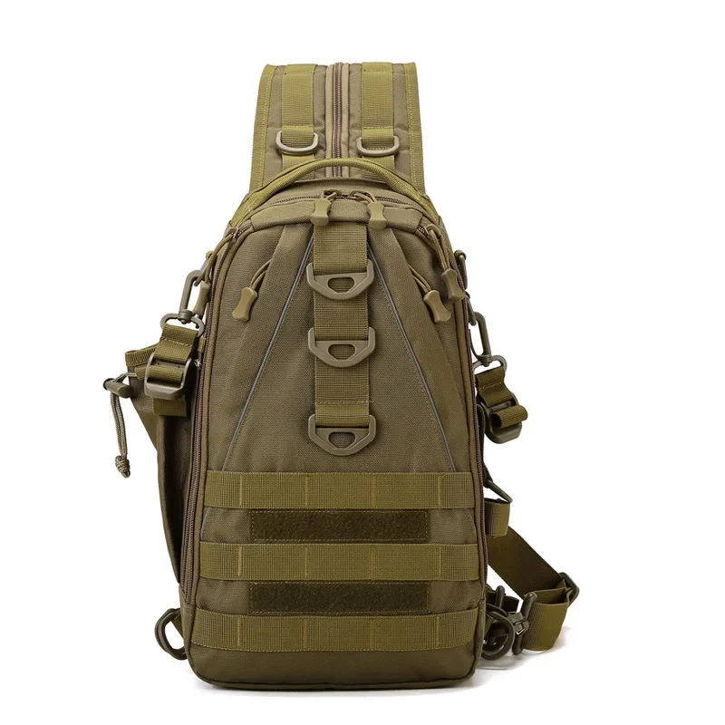 Tactical Backpack Large Capacity Military Multifunctional Lure Shoulder Bag Unisex for Outdoor Fishing Travel
Tactical Backpack Large Capacity Military Multifunctional Lure Shoulder Bag Unisex for Outdoor Fishing Travel