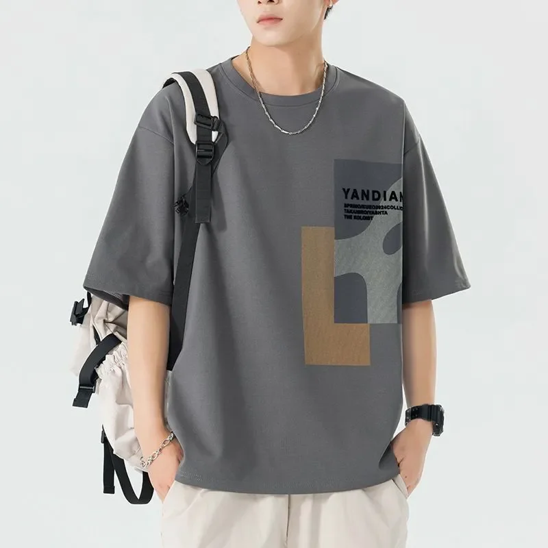 Comfortable Men's Casual T-Shirt With Abstract Print Round Neck Short Sleeve Breathable Daily Wear Style
Comfortable Men's Casual T-Shirt With Abstract Print Round Neck Short Sleeve Breathable Daily Wear Style