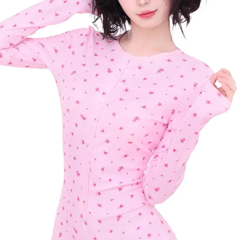 paea Sweet Spicy Girl Pink Floral Print Jumpsuit round Ne Long Sve Fitn Yoga Suit High Waist ort Pants Polyester...
paea Sweet Spicy Girl Pink Floral Print Jumpsuit round Ne Long Sve Fitn Yoga Suit High Waist ort Pants Polyester...