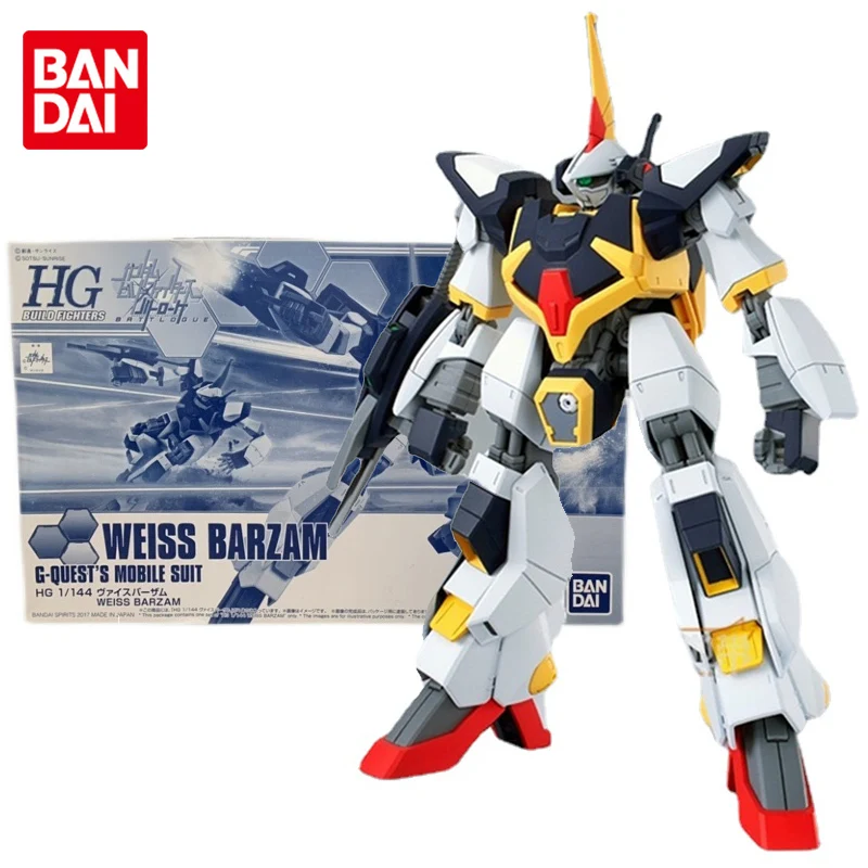 Bandai Genuine Gundam Model Kit Anime Figure HG 1/144 Weiss Barzam Collection Gunpla Anime Action Figure Toys for Children 
Bandai Genuine Gundam Model Kit Anime Figure HG 1/144 Weiss Barzam Collection Gunpla Anime Action Figure Toys for Children