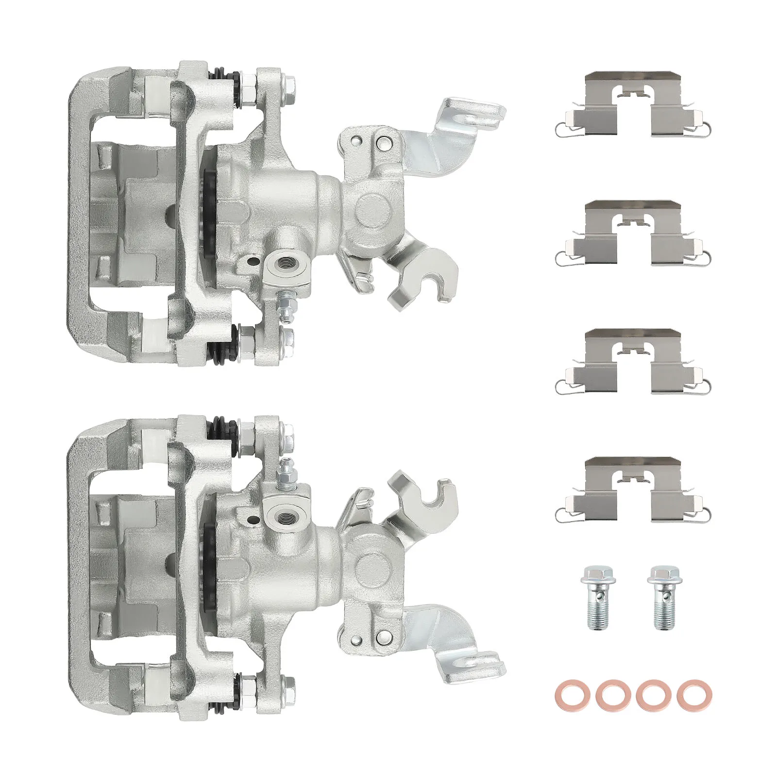 Задние тормозные суппорты с кронштейном для Ford Fusion SEL 3.0L 2006-2012 18B5002,18B5003, 185002 , 185003 ,18-B5002
Задние тормозные суппорты с кронштейном для Ford Fusion SEL 3.0L 2006-2012 18B5002,18B5003, 185002 , 185003 ,18-B5002