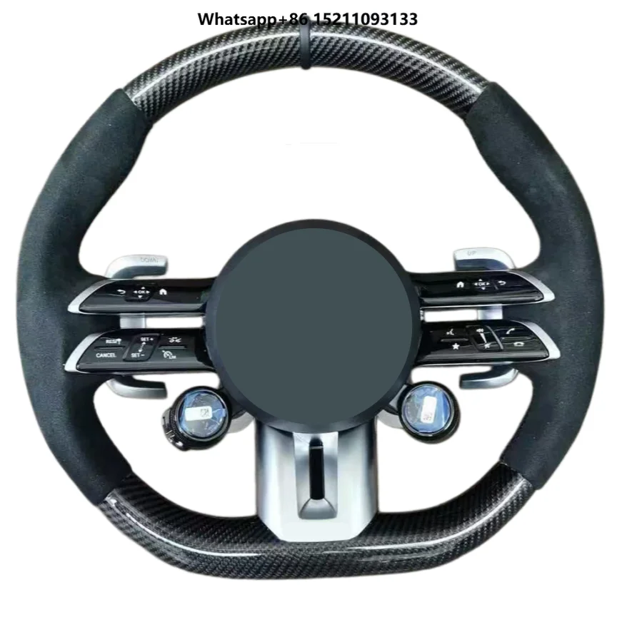 Sports Car Steering Wheel for W204 W205 W167 W213 W222 W212 C209 C63 E63 CLS GLE GLS E Class Carbon Fiber
Sports Car Steering Wheel for W204 W205 W167 W213 W222 W212 C209 C63 E63 CLS GLE GLS E Class Carbon Fiber