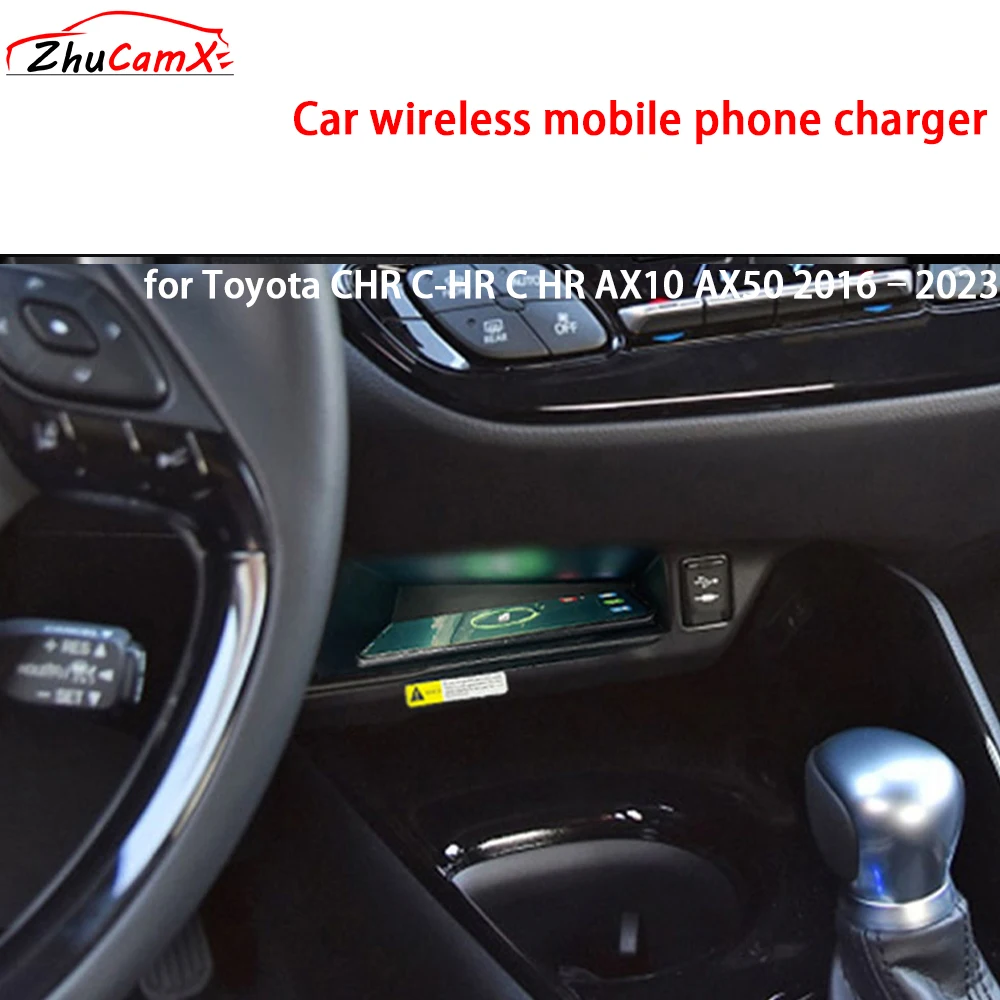 for Toyota CHR C-HR C HR AX10 AX50 2016–2023 Center Console Storage Wireless Mobile Phone Charger QI 18W iPhone Magsafe Charging
for Toyota CHR C-HR C HR AX10 AX50 2016–2023 Center Console Storage Wireless Mobile Phone Charger QI 18W iPhone Magsafe Charging