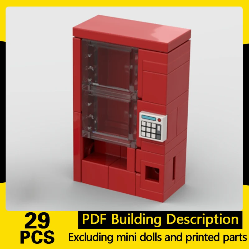 City Street View Model MOC Building Bricks Vending Machine Modular Technology Gifts Holiday Assemble Children Toys Suit
City Street View Model MOC Building Bricks Vending Machine Modular Technology Gifts Holiday Assemble Children Toys Suit