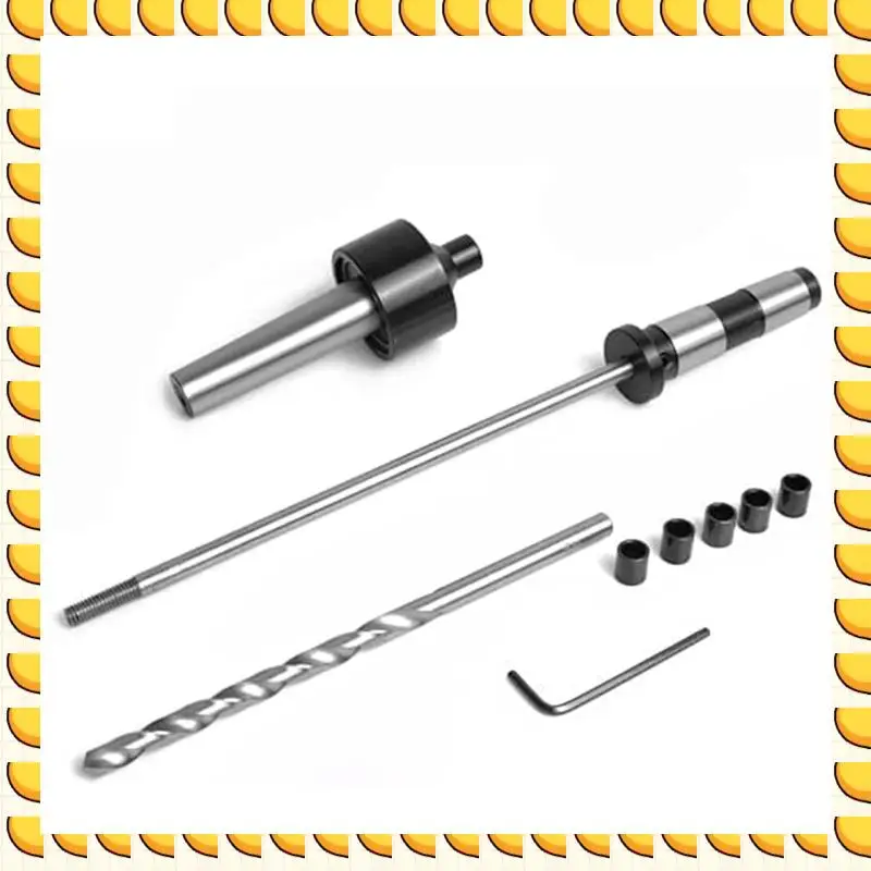 Комплект карандашного шпинделя BAAU с 5 втулками, сверлом 7 мм и экономией шпинделя, MT2 для деревообработки 
Комплект карандашного шпинделя BAAU с 5 втулками, сверлом 7 мм и экономией шпинделя, MT2 для деревообработки