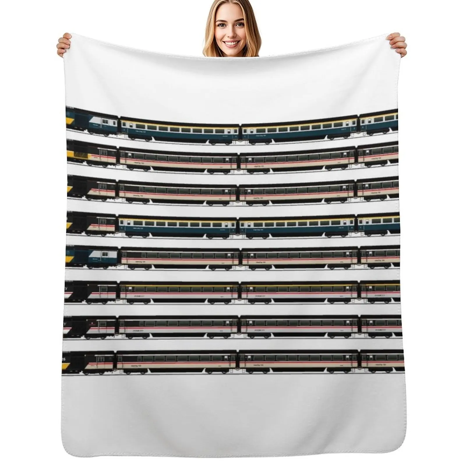 InterCity 125 locomotives 1980's Throw Blanket Hair Bed covers cosplay anime Weighted Blanket
InterCity 125 locomotives 1980's Throw Blanket Hair Bed covers cosplay anime Weighted Blanket
