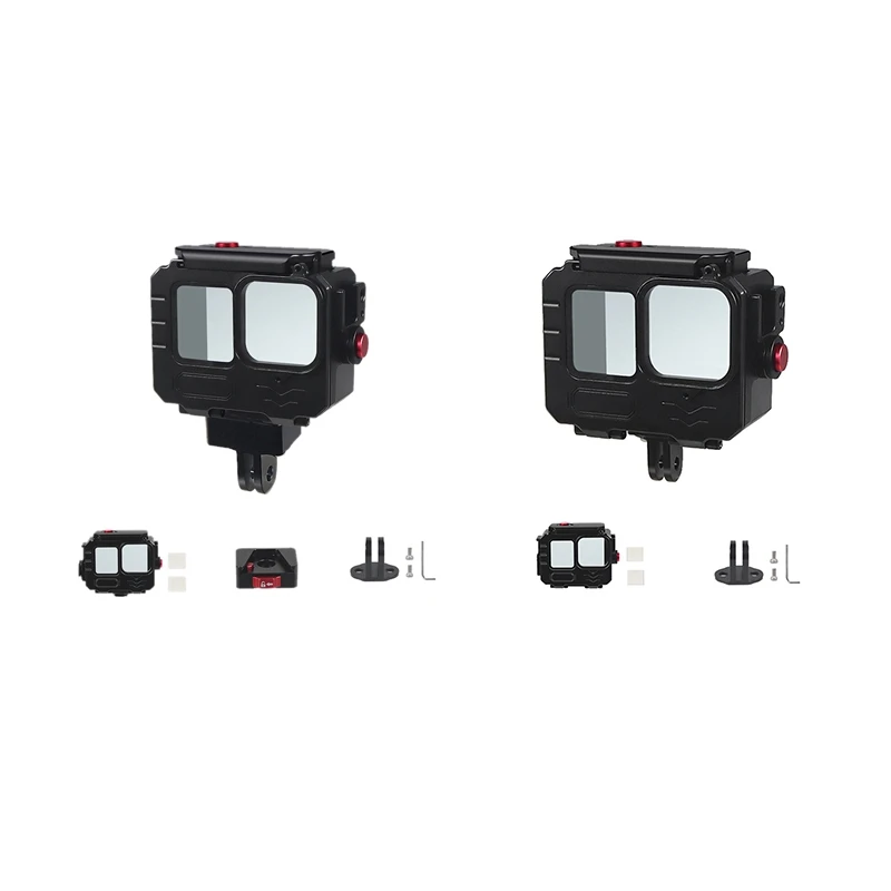 【Must-Haves】80M Waterproof Case For Gopro12/11/10 Action Camera Deep Diving Action Camera Protective Frame Case For Gopro
【Must-Haves】80M Waterproof Case For Gopro12/11/10 Action Camera Deep Diving Action Camera Protective Frame Case For Gopro