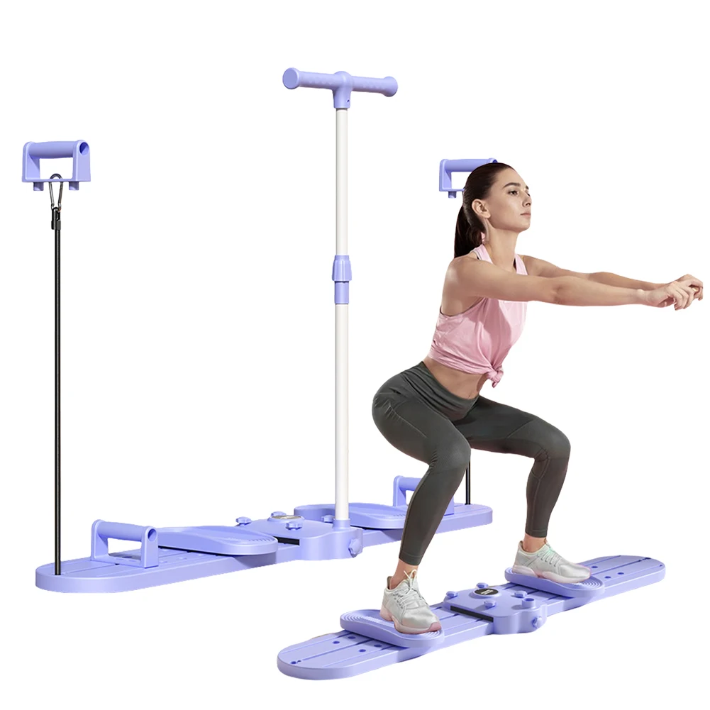 Fitness Ski Machine Simulated Ski Trainer with Handle & Pull Rope Pelvic Floor Muscle Exercise Equipment for Postpartum Recovery
Fitness Ski Machine Simulated Ski Trainer with Handle & Pull Rope Pelvic Floor Muscle Exercise Equipment for Postpartum Recovery