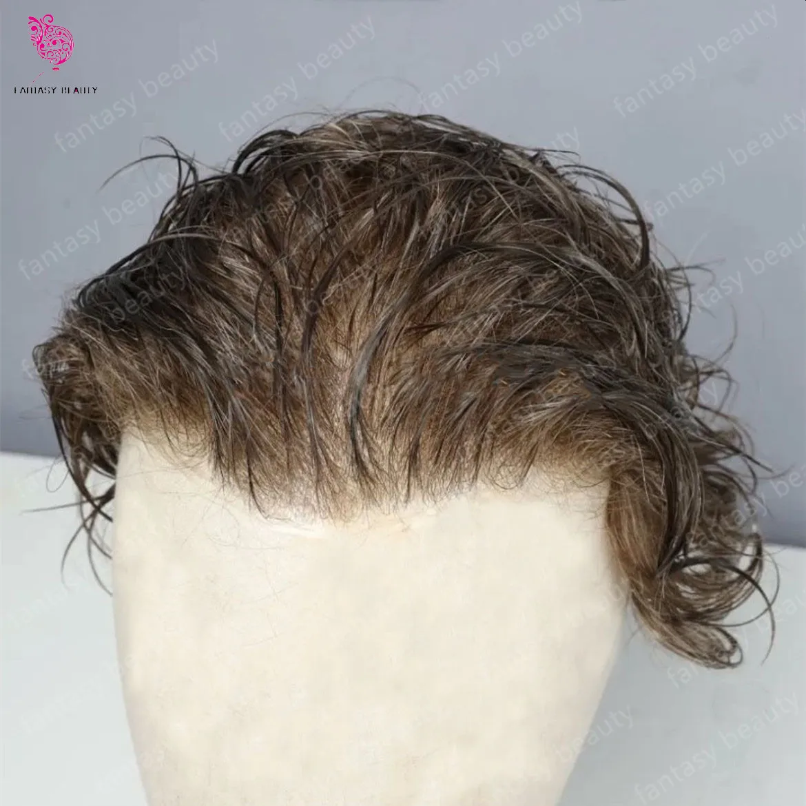 Natural Hairline Black Super 0.02 mm Thin Skin Wigs Men Toupee Vloop 90%-100% density Capillary Injection System Brown Remy Hair
Natural Hairline Black Super 0.02 mm Thin Skin Wigs Men Toupee Vloop 90%-100% density Capillary Injection System Brown Remy Hair