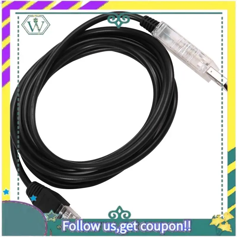 NEW FTDI FT232RL Chip USB To RJ45 Cable RS485 Serial Port Delta IFD6500 Data Upgrade Cable Communication Interface Cable B
NEW FTDI FT232RL Chip USB To RJ45 Cable RS485 Serial Port Delta IFD6500 Data Upgrade Cable Communication Interface Cable B