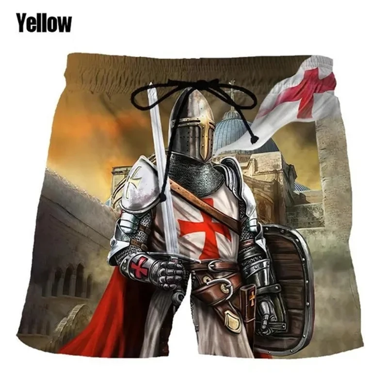 Knights Templar 3D Printing Men's Summer Casual Sports Beach Shorts Surf Male Swimming Swim Trunks Hip Hop Pants
Knights Templar 3D Printing Men's Summer Casual Sports Beach Shorts Surf Male Swimming Swim Trunks Hip Hop Pants