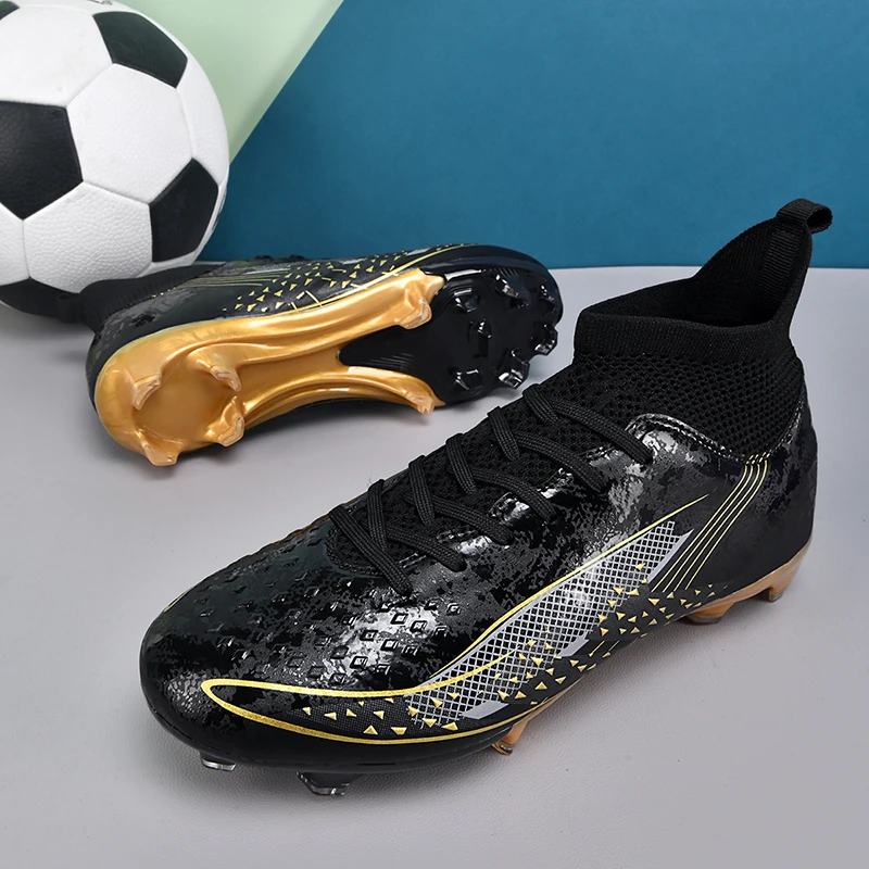 Dual-stud Soccer Boots With Long Turf Spikes, Shockproof Breathable, Suitable For Adult And Teen Outdoor Football Activities
Dual-stud Soccer Boots With Long Turf Spikes, Shockproof Breathable, Suitable For Adult And Teen Outdoor Football Activities