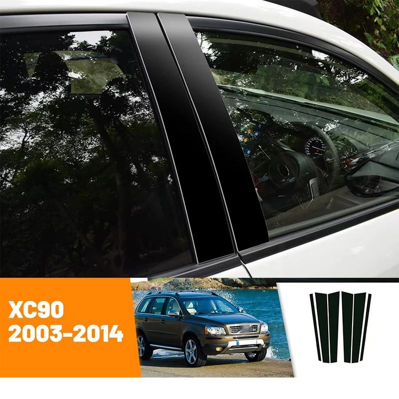 For Volvo XC90 2003-2014 2004 2005 2006 2007 2008 Black Carbon Fiber Doors and Windows B C Pillars Column Decorative Stickers
For Volvo XC90 2003-2014 2004 2005 2006 2007 2008 Black Carbon Fiber Doors and Windows B C Pillars Column Decorative Stickers
