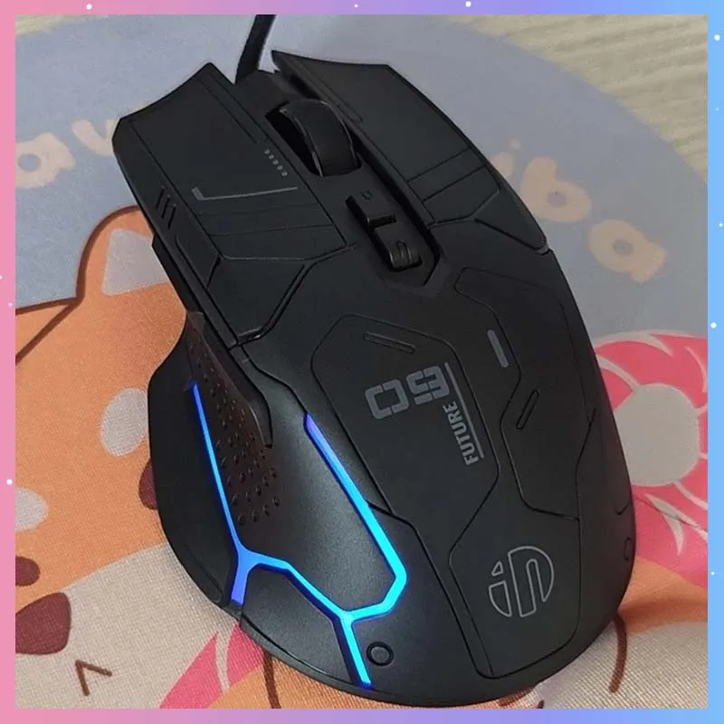 PG09 Wired Gaming Mouse 6-Speed 200-12800DPI 1000HZ 7000FPS 60IPS Lightweight RGB Light E-Sports Office Mouse For PC Laptop Gift
PG09 Wired Gaming Mouse 6-Speed 200-12800DPI 1000HZ 7000FPS 60IPS Lightweight RGB Light E-Sports Office Mouse For PC Laptop Gift