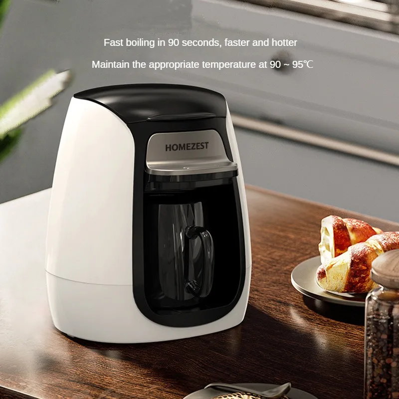 Electric Coffee Maker American Single Cup Home Portable Automatic Drip-proof 300W 0.15L Intelligent Tea And Cafe Machine
Electric Coffee Maker American Single Cup Home Portable Automatic Drip-proof 300W 0.15L Intelligent Tea And Cafe Machine