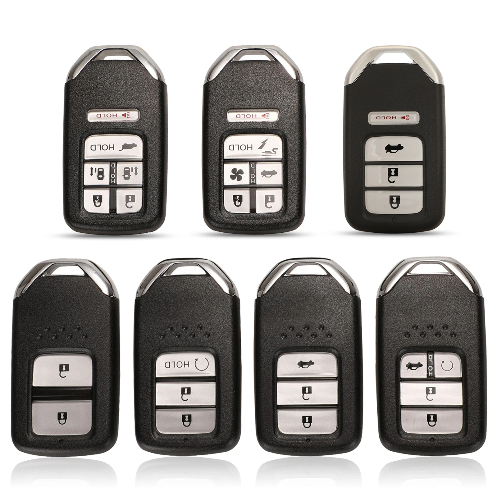jingyuqin 2/3/4/6 Buttons Remote Smart Key Shell Case Fob For Honda City Jazz XRV Venzel HRV With Uncut Blade Replacement
jingyuqin 2/3/4/6 Buttons Remote Smart Key Shell Case Fob For Honda City Jazz XRV Venzel HRV With Uncut Blade Replacement