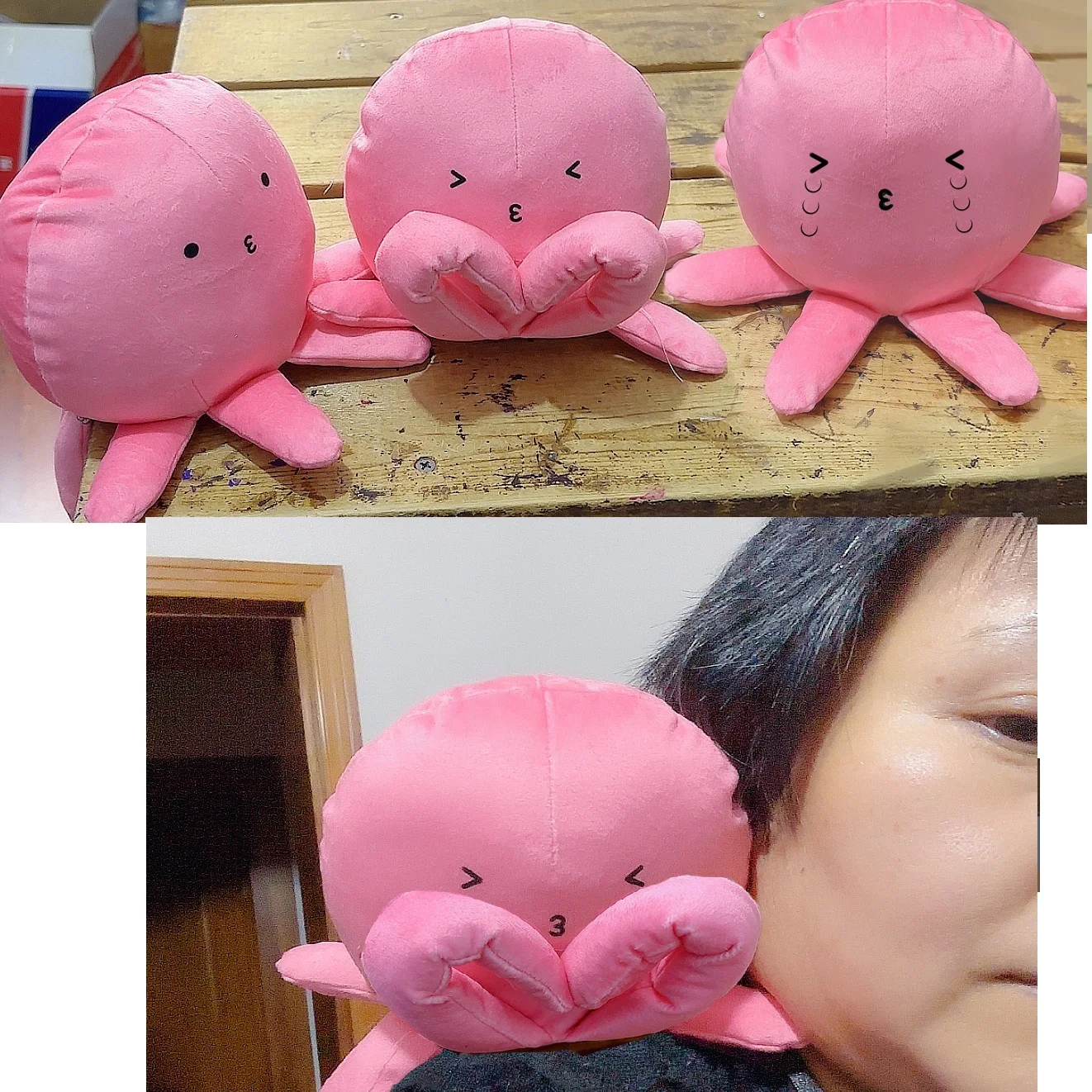 Аниме Осьминог Hane плюшевая кукла плюшевая плачущая форма сердца реквизит для кос милая мягкая игрушка-животное Kuseki Shizuka
Аниме Осьминог Hane плюшевая кукла плюшевая плачущая форма сердца реквизит для кос милая мягкая игрушка-животное Kuseki Shizuka