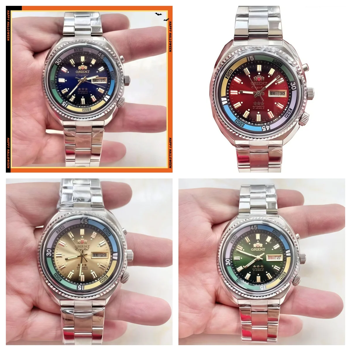 D Automatic Mechanical Unisex Watch World Time Full Function Steel Strap Select Dial Luminous Orient Watch Series
D Automatic Mechanical Unisex Watch World Time Full Function Steel Strap Select Dial Luminous Orient Watch Series