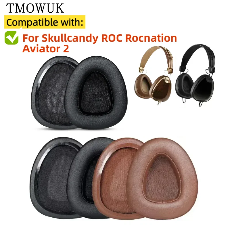 TMOWUK Soft Foam Protein Leather Headphone Earpads Ear Pads Compatible For Skullcandy ROC Rocnation Aviator 2 Headset Earmuffs
TMOWUK Soft Foam Protein Leather Headphone Earpads Ear Pads Compatible For Skullcandy ROC Rocnation Aviator 2 Headset Earmuffs