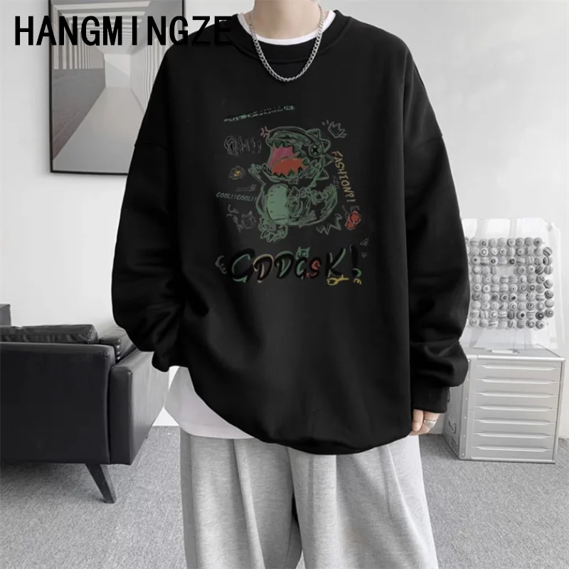 New High Quality Fashion Trend Men Cotton Cartoon Dinosaur Sweatshirts Letter Graphic Print Sweatshirt Oversize Clothing 8XL
New High Quality Fashion Trend Men Cotton Cartoon Dinosaur Sweatshirts Letter Graphic Print Sweatshirt Oversize Clothing 8XL