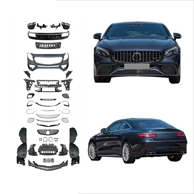 Front and Rear Body Kit High Quality Bumper for W221 S Class to W222
Front and Rear Body Kit High Quality Bumper for W221 S Class to W222