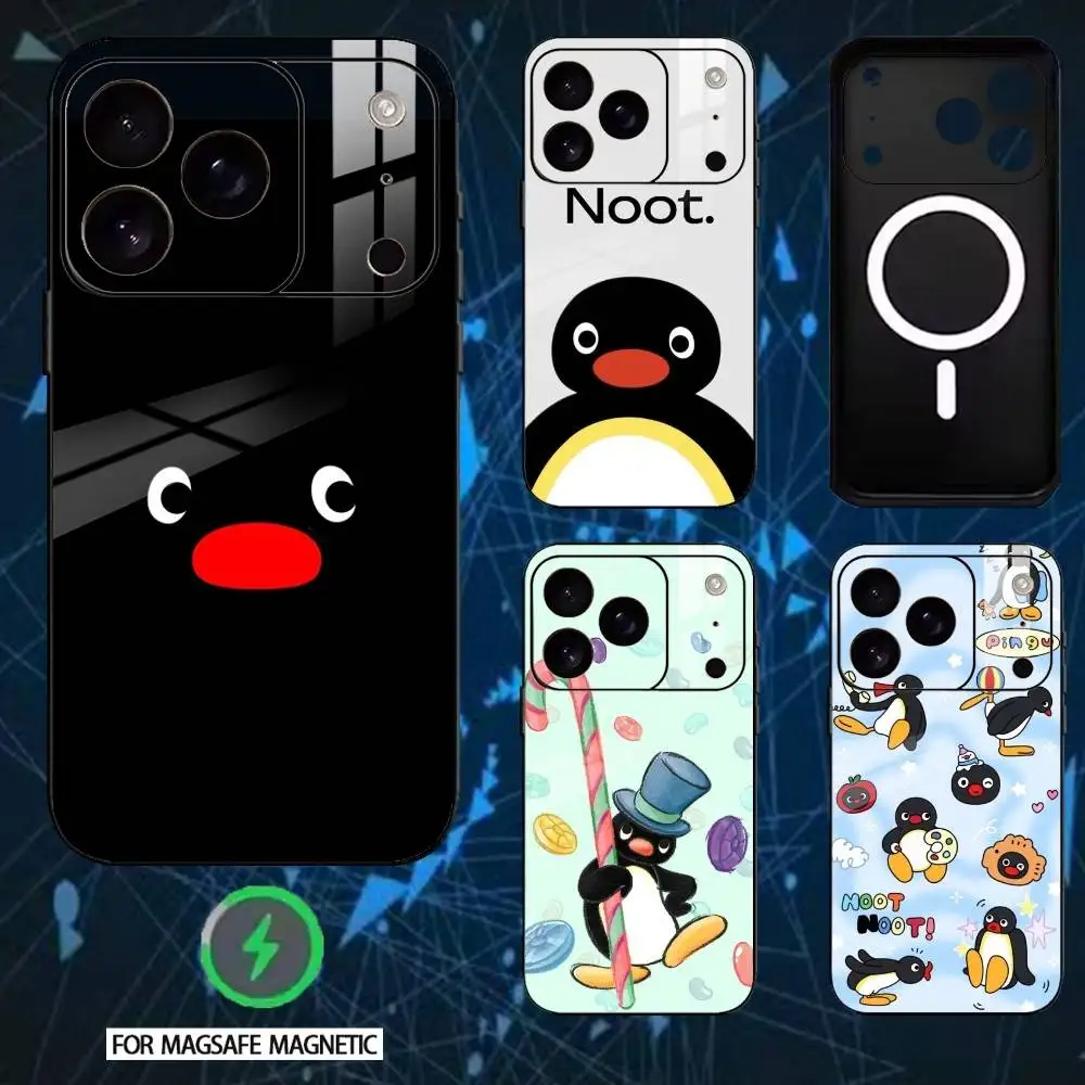 Cartoon Emperor Penguin Pingu Phone Case For iPhone 17 16 15 14 13 12 Pro Max Plus for Mirror Wireless Magnetic Cover
Cartoon Emperor Penguin Pingu Phone Case For iPhone 17 16 15 14 13 12 Pro Max Plus for Mirror Wireless Magnetic Cover