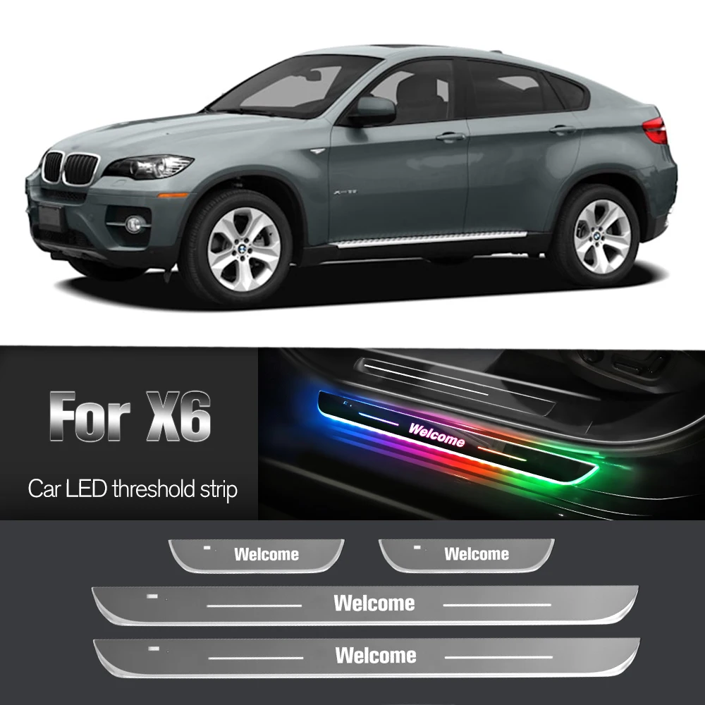 Car Door Sill Light For BMW X6 E71 E72 F16 G06 2008-2023 2010 2022 Customized Logo LED Welcome Threshold Pedal Lamp Accessories
Car Door Sill Light For BMW X6 E71 E72 F16 G06 2008-2023 2010 2022 Customized Logo LED Welcome Threshold Pedal Lamp Accessories