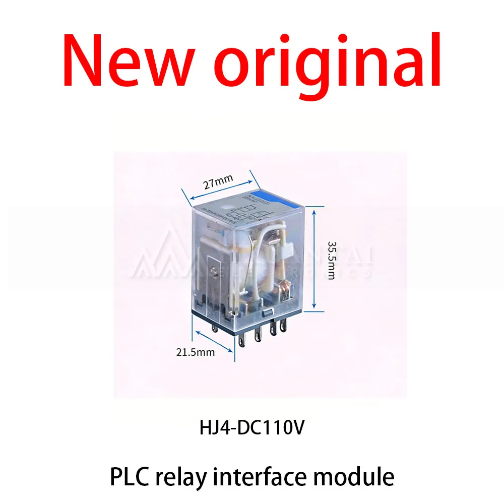 10Pcs/Lot New original HJ4-DC110V PLC relay interface module
10Pcs/Lot New original HJ4-DC110V PLC relay interface module