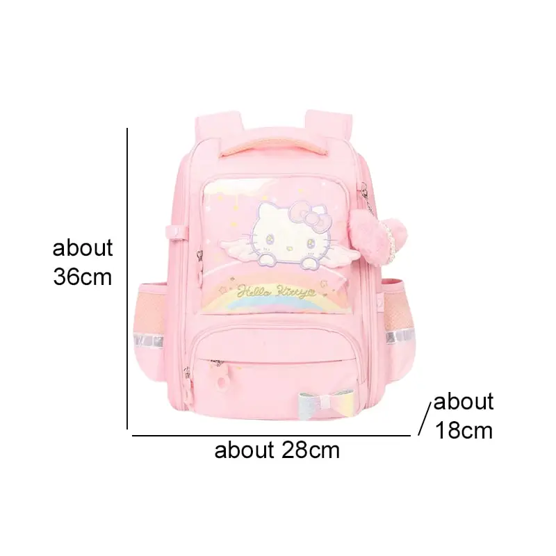 Sanrioed Hello Kitty Anime Cute Large Capacity Children Backpack Schoolbags Student Cartoon Shoulder Bag Travel Gift for Friend
Sanrioed Hello Kitty Anime Cute Large Capacity Children Backpack Schoolbags Student Cartoon Shoulder Bag Travel Gift for Friend