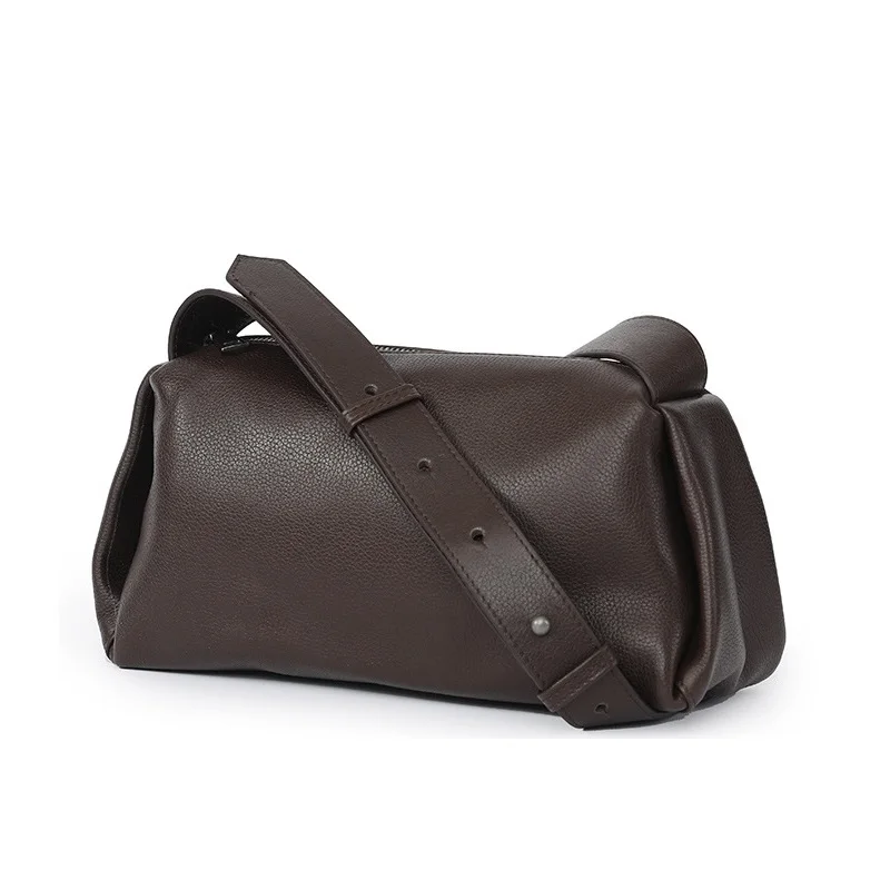 Simple Women Genuine Leather Hobos Crossbody Bags Cowhide Handbag Female Casual Trend Wide Strap Pillow Shoulder Bag Purse Pouch
Simple Women Genuine Leather Hobos Crossbody Bags Cowhide Handbag Female Casual Trend Wide Strap Pillow Shoulder Bag Purse Pouch