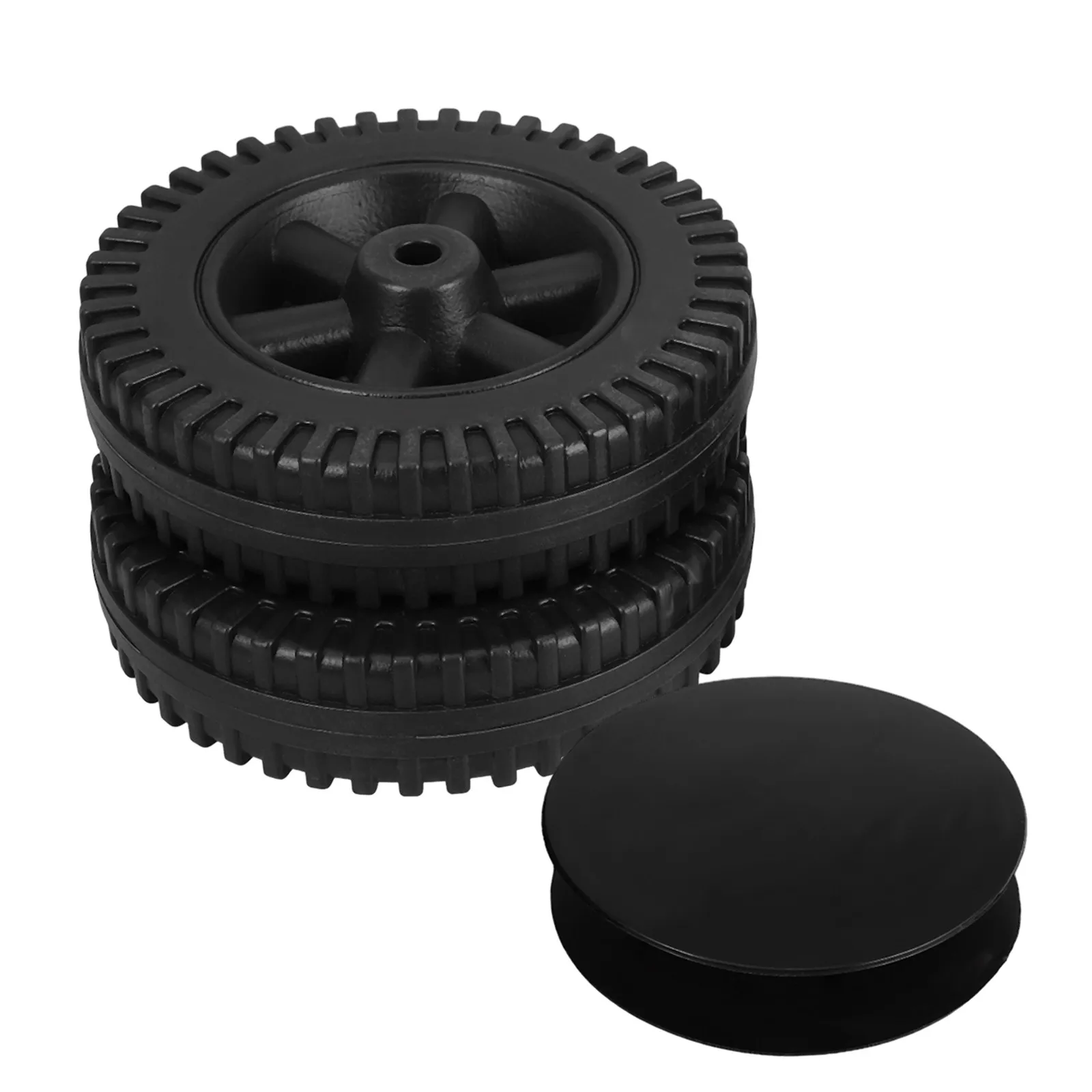 Комплект из 2-х 6-дюймовых колес для гриля с высокой нагрузочной способностью, с боковым креплением, для газовых грилей и газонокосилок, черные
Комплект из 2-х 6-дюймовых колес для гриля с высокой нагрузочной способностью, с боковым креплением, для газовых грилей и газонокосилок, черные