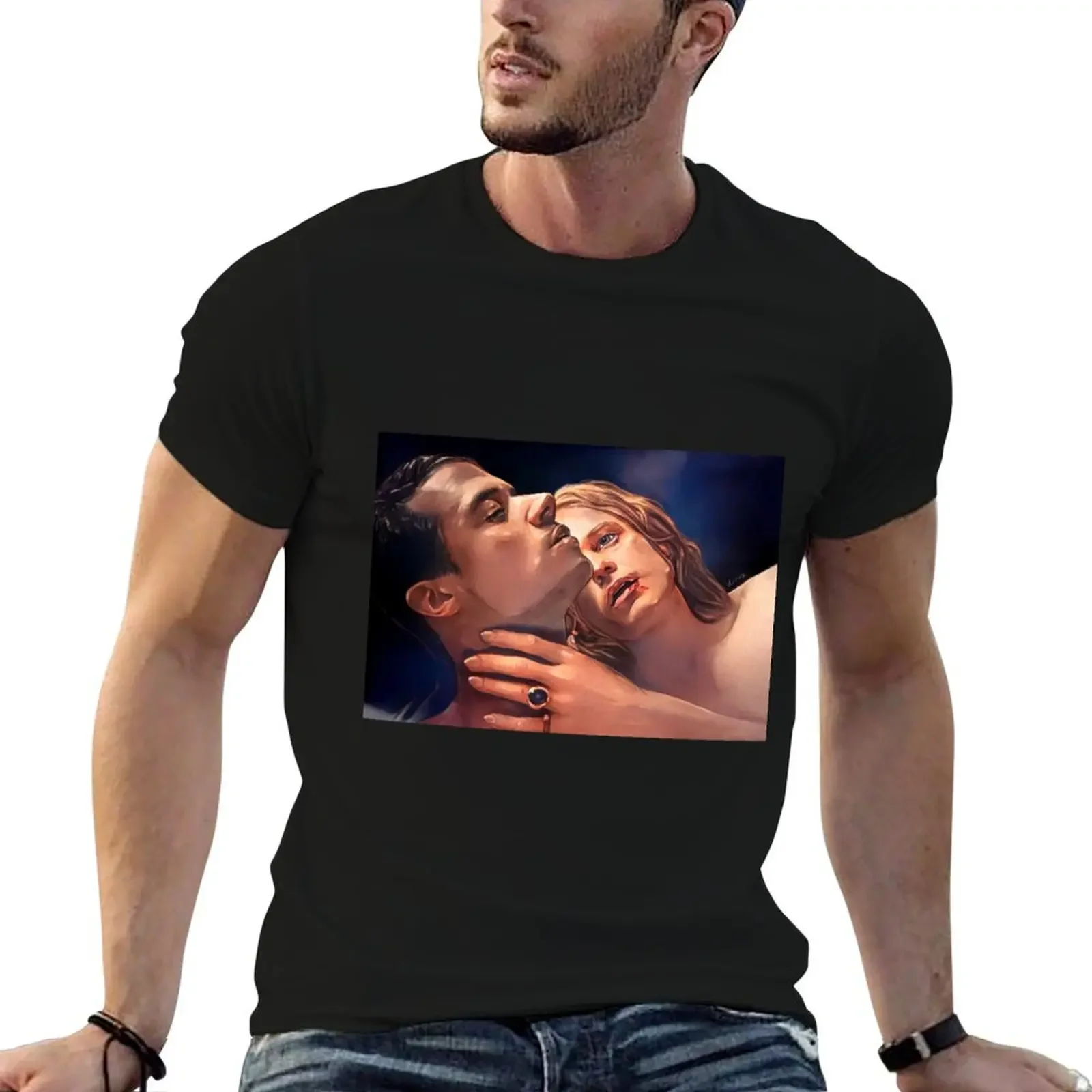 Interview with a Vampire Lestat and Louis T-Shirt shirts graphic tee cotton man t-shirts mens big and tall t shirts
Interview with a Vampire Lestat and Louis T-Shirt shirts graphic tee cotton man t-shirts mens big and tall t shirts