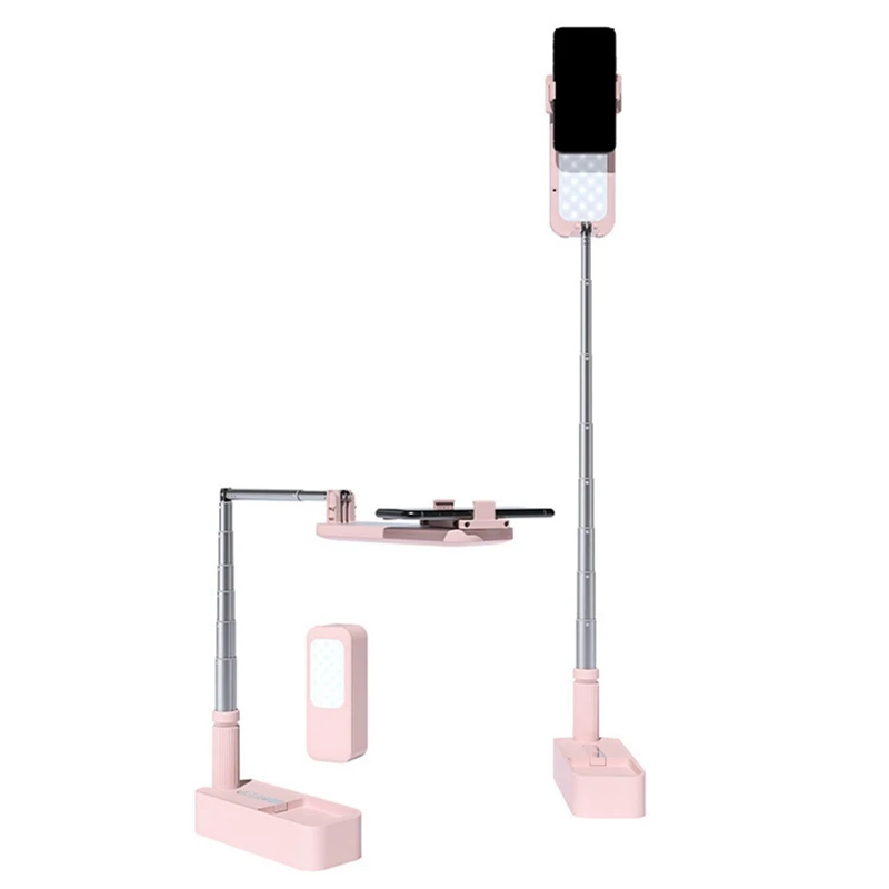 Mobile Phone Live Broadcast Bracket Mobile Phone Recording Camera Bracket With Fill Light Pink
Mobile Phone Live Broadcast Bracket Mobile Phone Recording Camera Bracket With Fill Light Pink