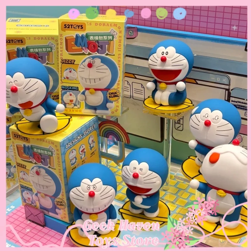 52toys Doraemon Blind Box Emoji Serie Action Figure Classic Shapes Toys Desktop Ornaments Anime Peripheral Toys Girls Gifts
52toys Doraemon Blind Box Emoji Serie Action Figure Classic Shapes Toys Desktop Ornaments Anime Peripheral Toys Girls Gifts